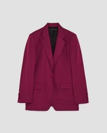 colorful masculine blazer at Zara